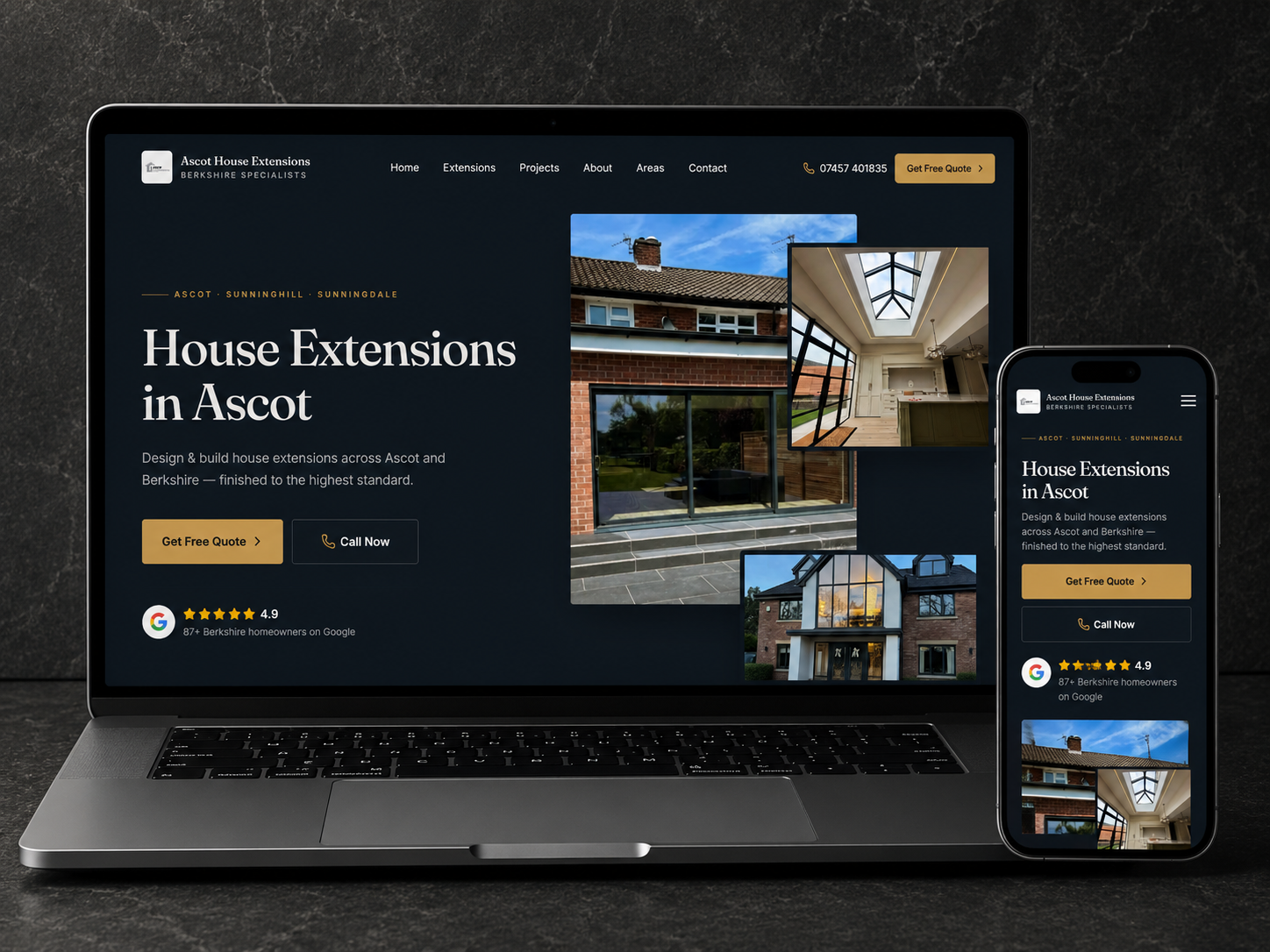 House Extensions Website